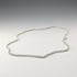 British vintage sterling silver azuki chain necklace 56cm 28.2g CC